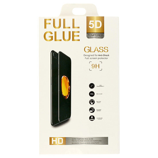 Kaitseklaas Full Glue 5D iPhone 11, must hind ja info | Ekraani kaitseklaasid ja kaitsekiled | hansapost.ee