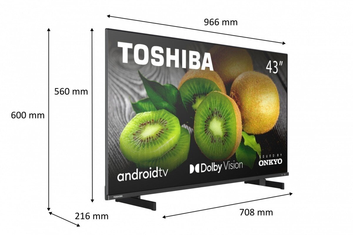 Toshiba 43UA5D63DG hind ja info | Televiisorid | hansapost.ee