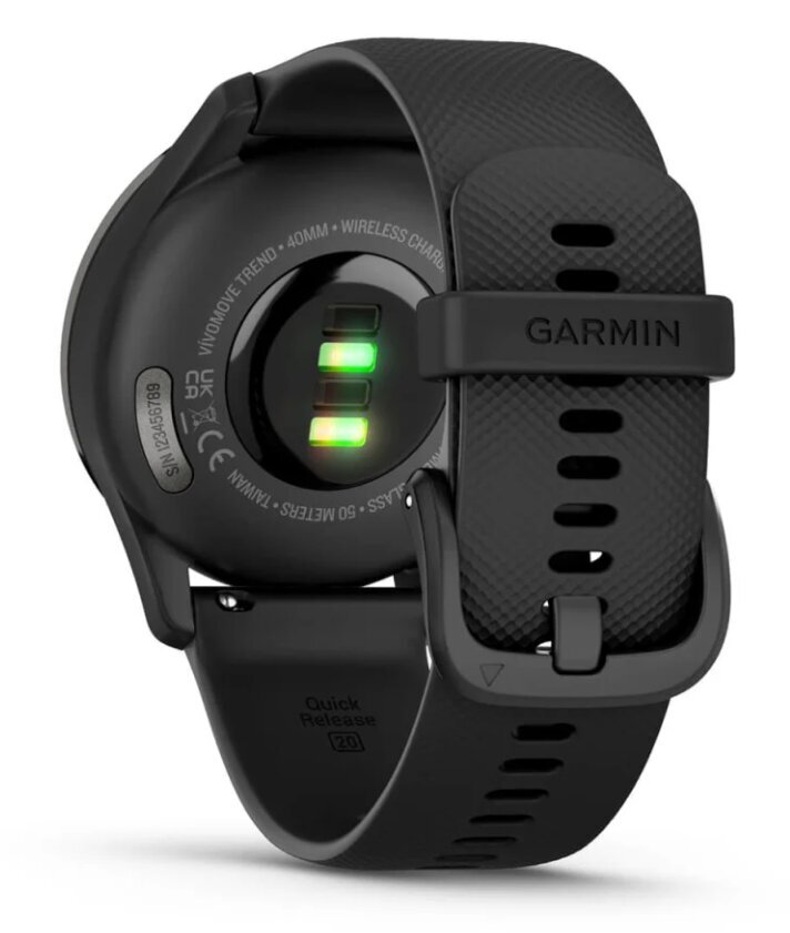 Garmin vívomove® Trend Slate/Black цена и информация | Nutikellad, laste nutikellad | hansapost.ee