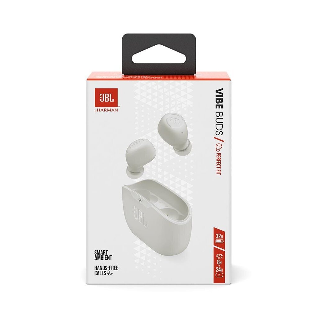 JBL Wave Buds TWS JBLWBUDSWHT цена и информация | Kõrvaklapid | hansapost.ee