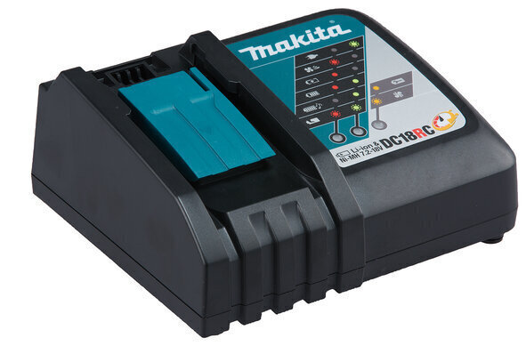 Combokit DLX2334J juhtmeta löökdraiver Makita DHP485Z ja nurklihvija DGA504Z, 18 V, 3 x 3 Ah, laadija + kandekott hind ja info | Akutrellid, puurid ja kruvikeerajad | hansapost.ee