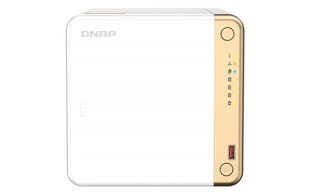 RAID-контроллер Qnap TS-462-2G 10 Gbit/s цена и информация | Жёсткие диски (SSD, HDD) | hansapost.ee