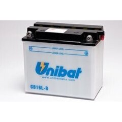 Аккумулятор Unibat CB16L-B 12В 19Ач 240А цена и информация | Аккумуляторы | hansapost.ee