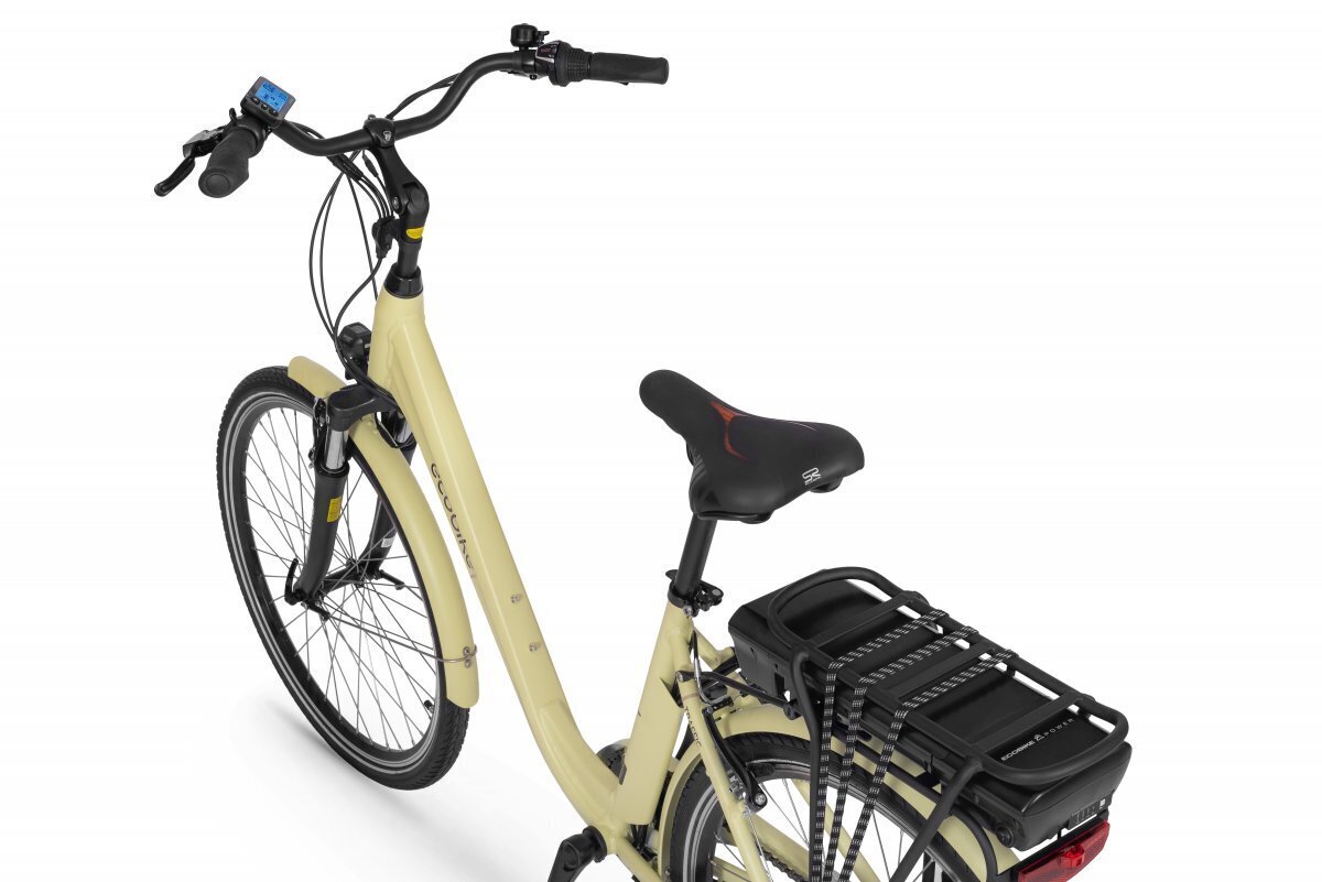 Elektriratas Ecobike Traffic 11,6 Ah Greenway, kollane цена и информация | Elektrijalgrattad | hansapost.ee