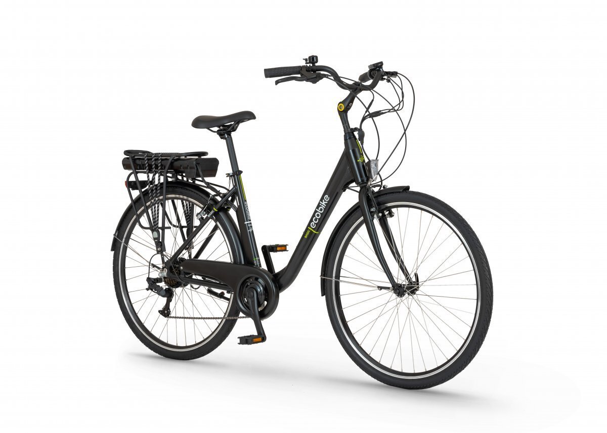 Elektrijalgratas Ecobike Basic 14,5 Ah Greenway, must цена и информация | Elektrijalgrattad | hansapost.ee