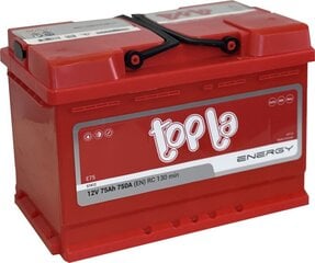 Аккумулятор Topla Energy E75 75Aч 750A P цена и информация | topla Автотовары | hansapost.ee