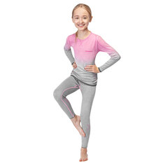 Spokey tüdrukute termopesukomplekt ELSA, roosa-hall цена и информация | Зимняя одежда для детей | hansapost.ee