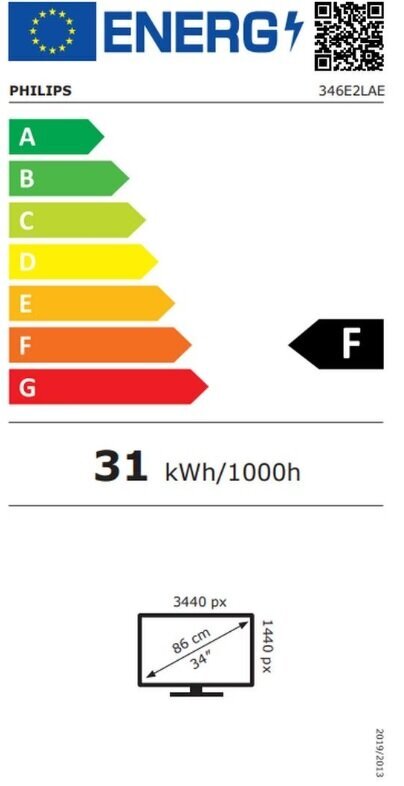 Philips 346E2LAE/00 price and information | Monitorid | hansapost.ee