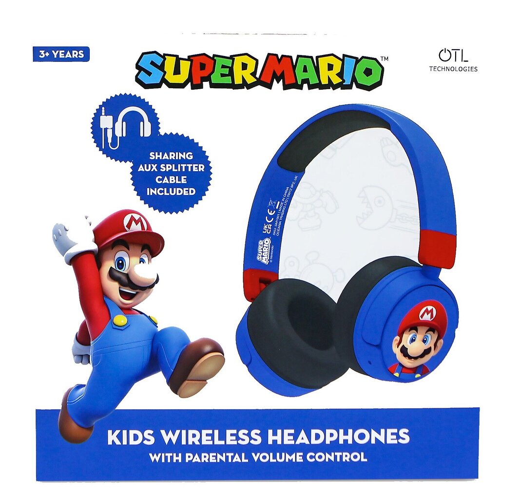 OTL Super Mario Blue hind ja info | Kõrvaklapid | hansapost.ee