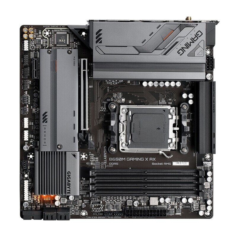 Gigabyte B650M GAMING X AX 1.1 M/B Processor family AMD hind ja info | Emaplaadid | hansapost.ee