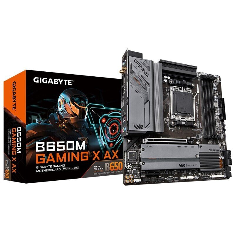 Gigabyte B650M GAMING X AX 1.1 M/B Processor family AMD hind ja info | Emaplaadid | hansapost.ee