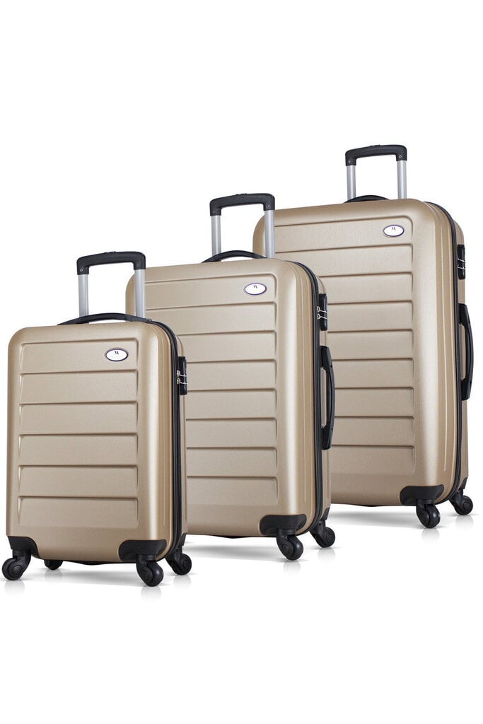 Kohvrite komplekt My Valice Ruby MV6301, 3 tk, kuldne hind ja info | Kohvrid, reisikotid | hansapost.ee