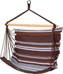 Сидячий гамак Royokamp, коричневый цена и информация | Гамаки | hansapost.ee
