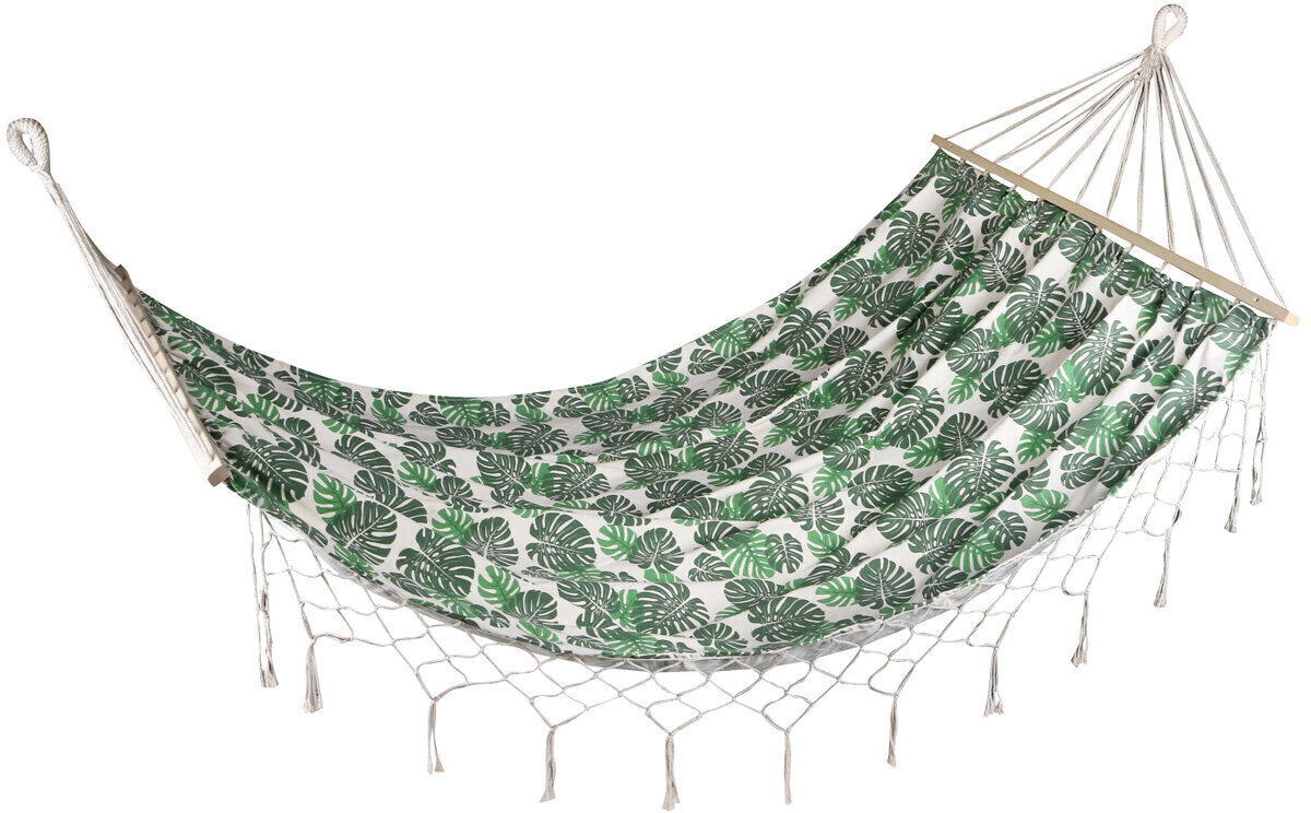 Kahene võrkkiik Miami Royokamp 150x200 cm, roheline цена и информация | Võrkkiiged | hansapost.ee