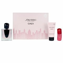 Komplekt shiseido ginza naistele: parfüümvesi EDP, 50 ml + kehakreem, 50 ml + seerum, 10 ml hind ja info | Parfüümid naistele | hansapost.ee