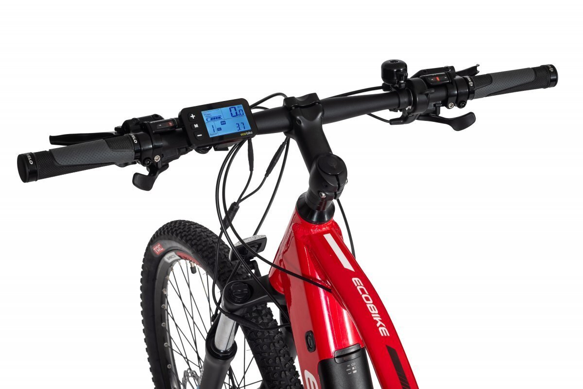 Elektrijalgratas Ecobike SX4 17,5 Ah LG, punane hind ja info | Elektrijalgrattad | hansapost.ee