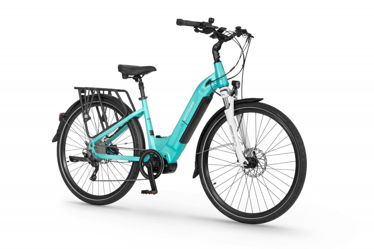 Elektrijalgratas Ecobike D2 City 14 Ah, sinine hind ja info | Elektrijalgrattad | hansapost.ee