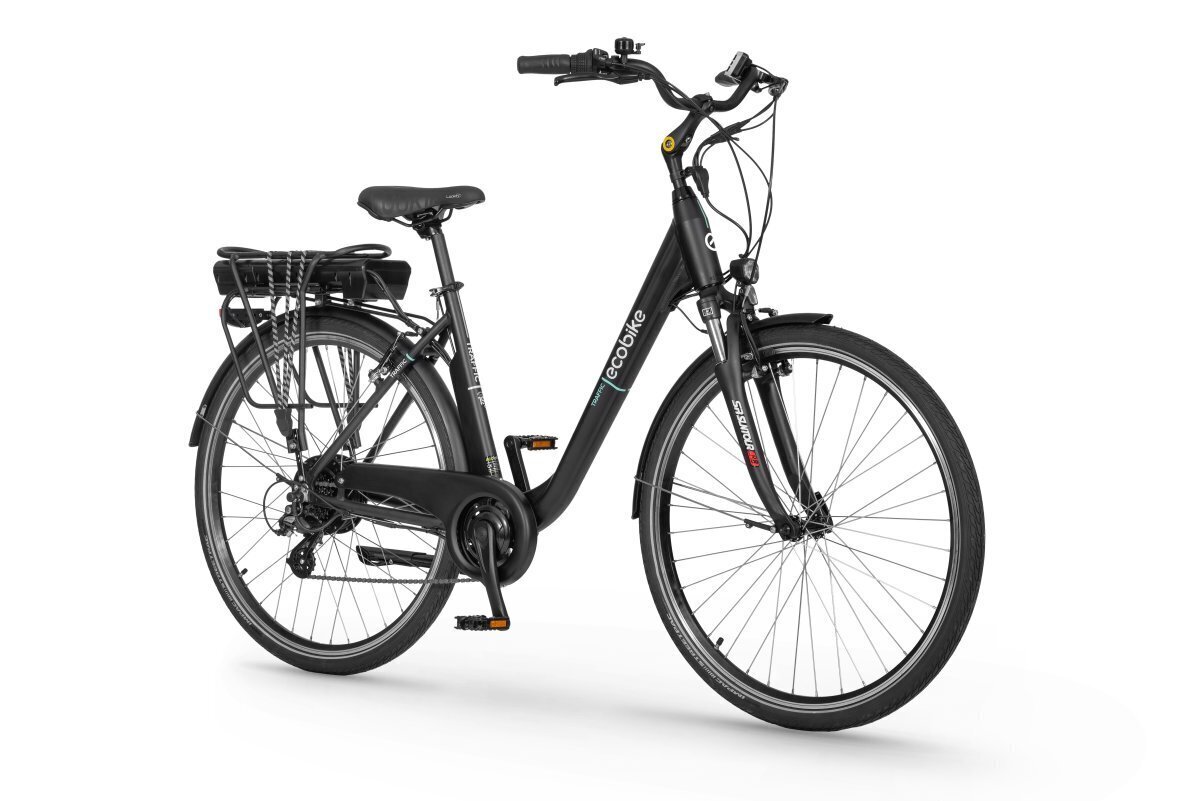 Elektrijalgratas Ecobike Traffic 17,5 Ah LG, must цена и информация | Elektrijalgrattad | hansapost.ee