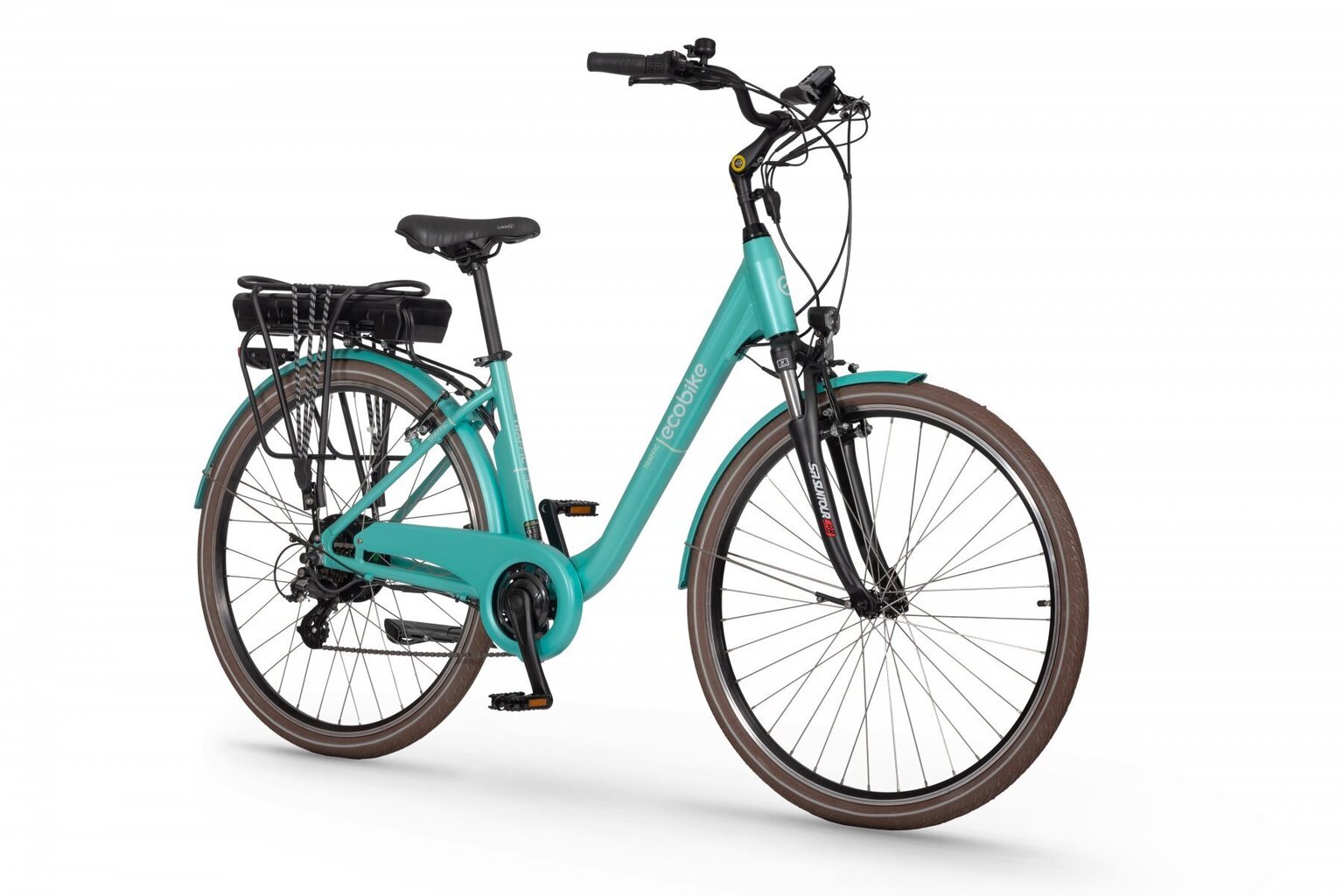 Elektriratas Ecobike Traffic 11,6 Ah Greenway, sinine цена и информация | Elektrijalgrattad | hansapost.ee