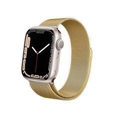 Crong Milano Steel telefonile Apple Watch 38/40/41mm, kuldne hind ja info | Crong Nutikellad ja nutivõrud | hansapost.ee