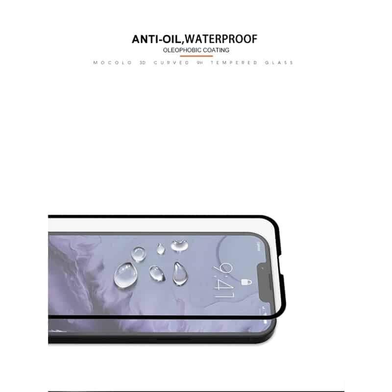 Kaitseklaas Mocolo 3D Glass Full Glue telefonile iPhone 13 Mini цена и информация | Ekraani kaitseklaasid ja kaitsekiled | hansapost.ee
