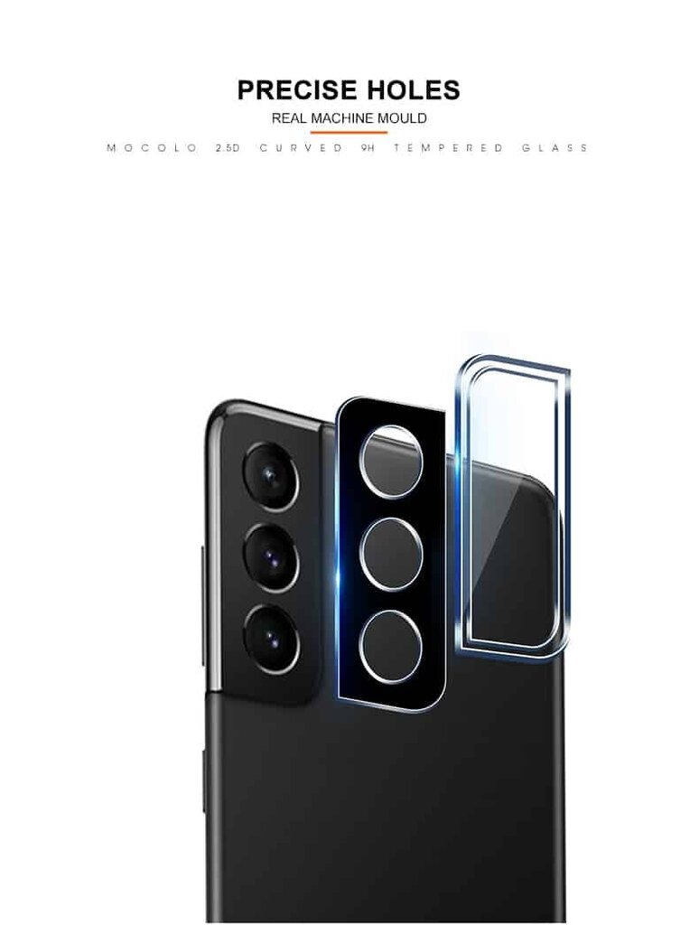 Kaamera kaitseklaas Mocolo Silk telefonile Samsung Galaxy S22 / S22+ hind ja info | Ekraani kaitseklaasid ja kaitsekiled | hansapost.ee