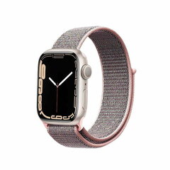 Nailonist kellarihm Crong kellale Apple Watch 38/40/41mm, Midnight Blue цена и информация | Аксессуары для смарт-часов и браслетов | hansapost.ee