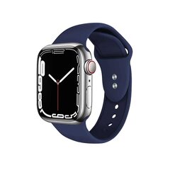 Kellarihm Crong kellale Apple Watch 42/44/45mm, sinine hind ja info | Crong Nutikellad ja nutivõrud | hansapost.ee