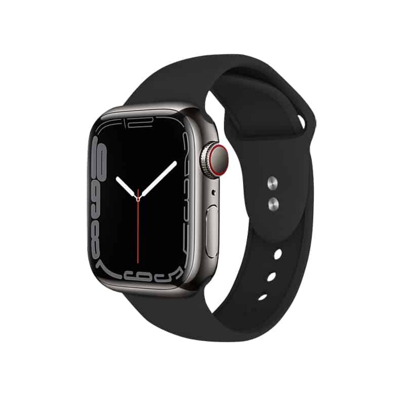 Kellarihm Crong kellale Apple Watch 42/44/45mm, must цена и информация | Nutikellade aksessuaarid ja tarvikud | hansapost.ee