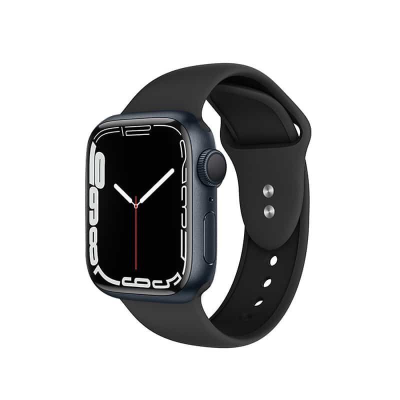 Kellarihm Crong kellale Apple Watch 42/44/45mm, must цена и информация | Nutikellade aksessuaarid ja tarvikud | hansapost.ee