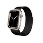 Kellarihm Crong Milano Steel kellale Apple Watch 42/44/45 mm, must hind ja info | Nutikellade aksessuaarid ja tarvikud | hansapost.ee
