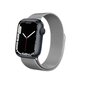 Kellarihm Crong Milano Steel kellale Apple Watch 42/44/45 mm, hõbedane цена и информация | Nutikellade aksessuaarid ja tarvikud | hansapost.ee