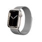 Kellarihm Crong Milano Steel kellale Apple Watch 42/44/45 mm, hõbedane цена и информация | Nutikellade aksessuaarid ja tarvikud | hansapost.ee