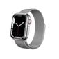 Kellarihm Crong Milano Steel kellale Apple Watch 42/44/45 mm, hõbedane цена и информация | Nutikellade aksessuaarid ja tarvikud | hansapost.ee