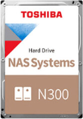 Жесткий диск Toshiba N300 NAS 6 TB цена и информация | Внутренние жёсткие диски (HDD, SSD, Hybrid) | hansapost.ee