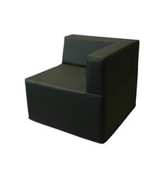 Кресло Wood Garden Modena 78L Eco, черное цена и информация | Садовые стулья, кресла, пуфы | hansapost.ee