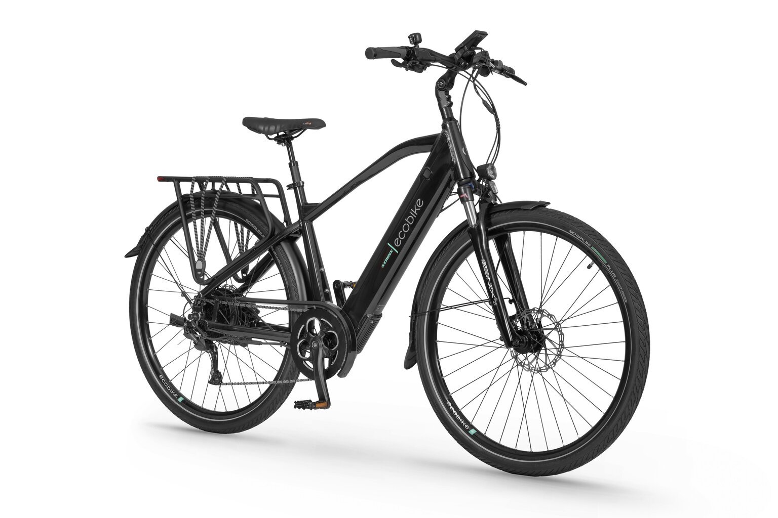 Elektrijalgratas Ecobike X-Cross M 17,5 Ah LG, 28", must цена и информация | Elektrijalgrattad | hansapost.ee