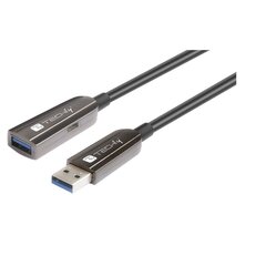Techly USB 3.2 Gen1 A-A 20m 5Gbps hind ja info | USB adapterid ja jagajad | hansapost.ee