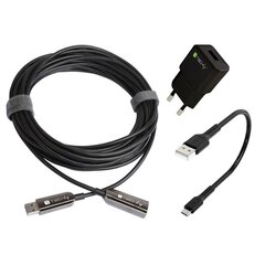 Techly USB 3.2 Gen1 A-A 20m 5Gbps hind ja info | USB adapterid ja jagajad | hansapost.ee