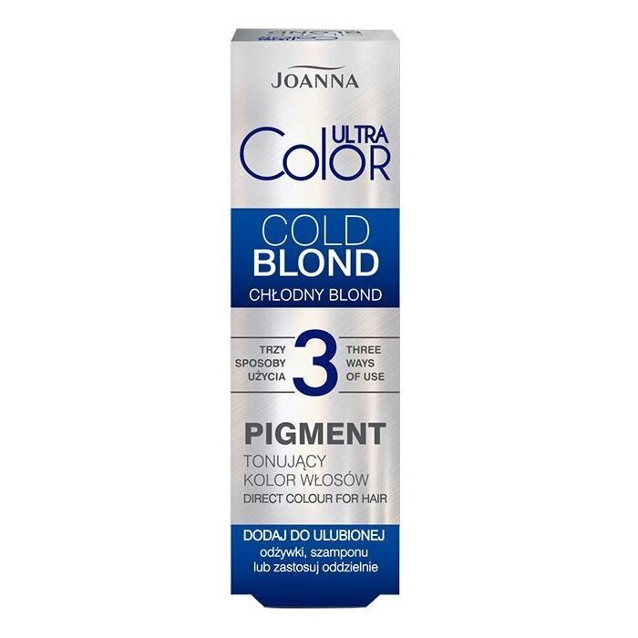 Toniseeriv juuksepigment Joanna Ultra Color Color Blond Cool Blond 3, 100ml hind ja info | Juuksevärvid | hansapost.ee