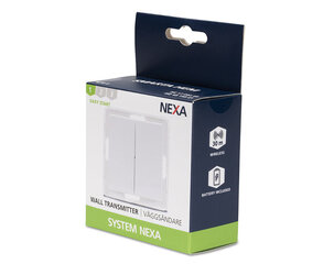 Выключатель Nexa Pro WTE-2 цена и информация | Выключатели, розетки | hansapost.ee
