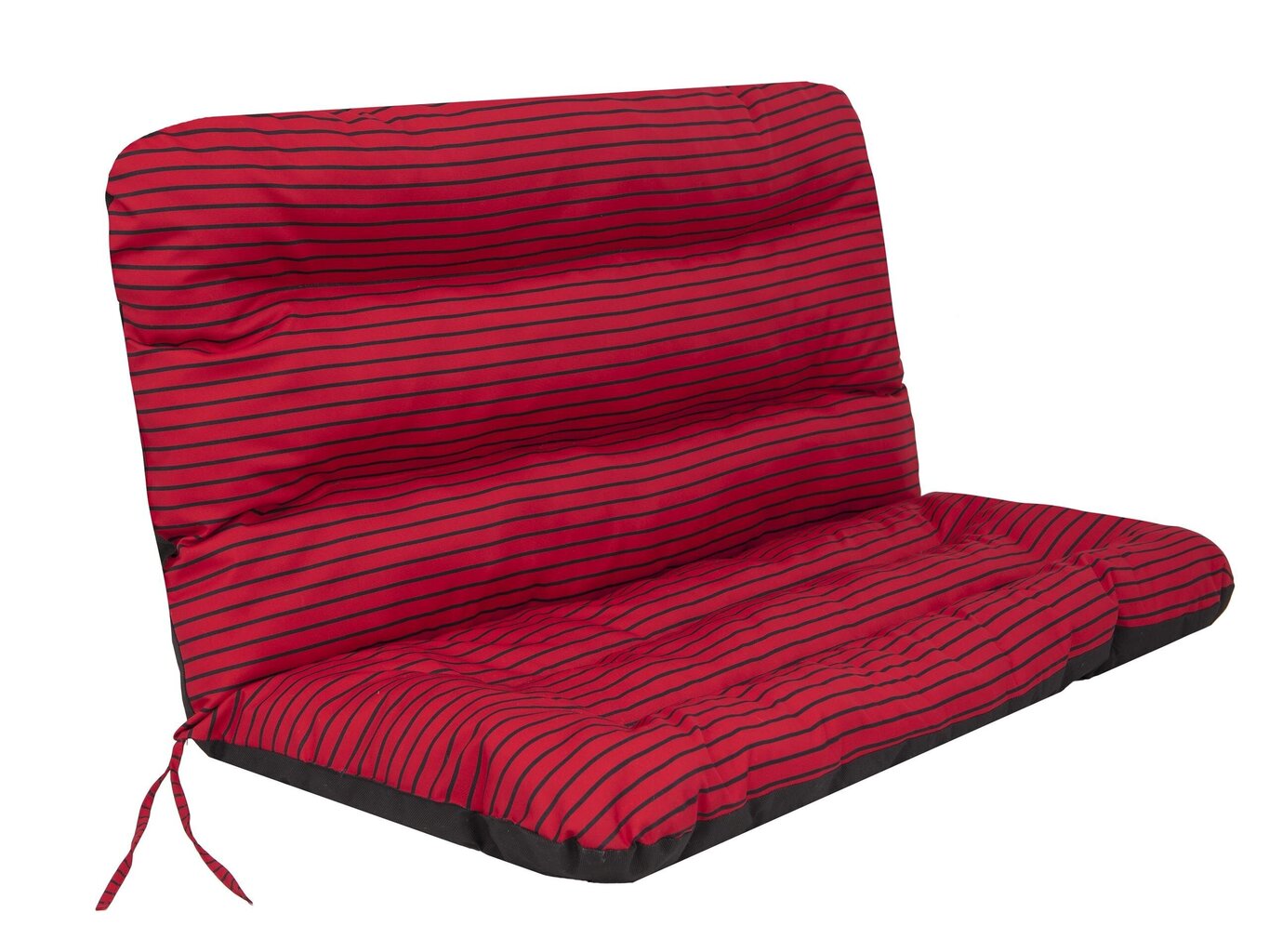 Kiigepadi Hobbygarden Ania 120cm, punane/must hind ja info | Toolipadjad ja toolikatted | hansapost.ee