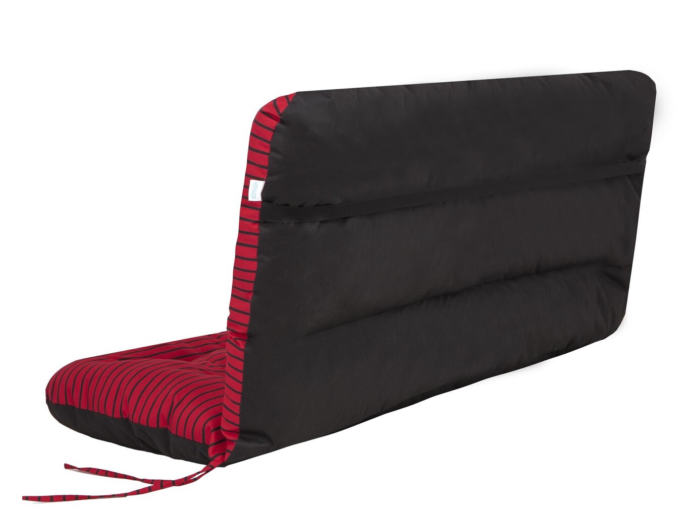 Kiigepadi Hobbygarden Ania 120cm, punane/must hind ja info | Toolipadjad ja toolikatted | hansapost.ee
