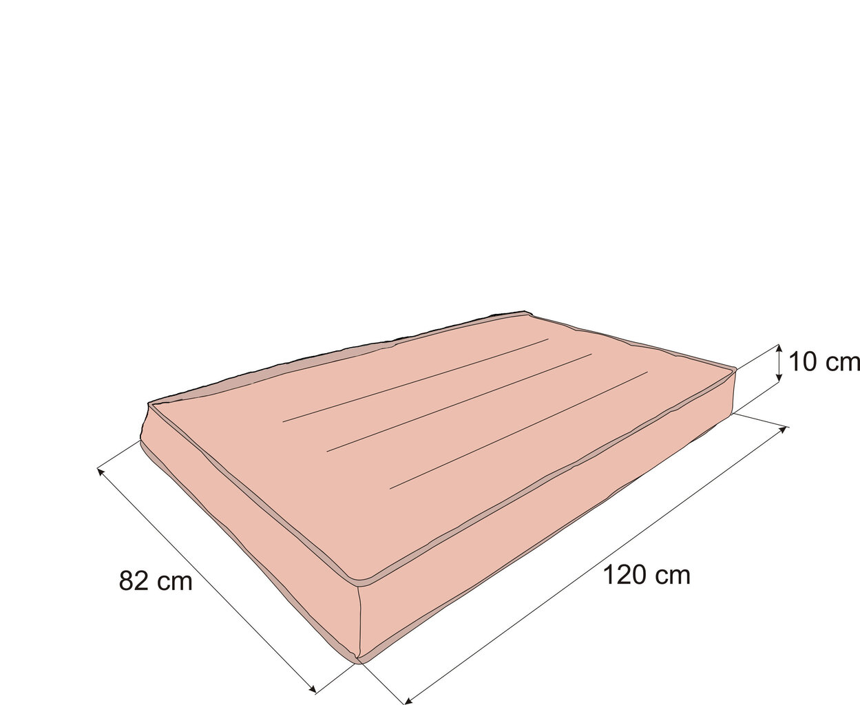 Patjade komplekt euroalustele Karol 1+2, 120 cm, hall цена и информация | Toolipadjad ja toolikatted | hansapost.ee