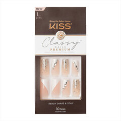Kunstküüned Kiss Premium Classy Gorgeous, 30 tk. hind ja info | Maniküüri ja pediküüri tarvikud | hansapost.ee