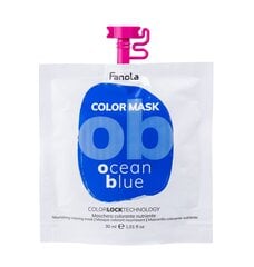 Окрашивающая маска для волос Цветная маска Fanola Ocean Blue, 30мл цена и информация | Краска для волос | hansapost.ee