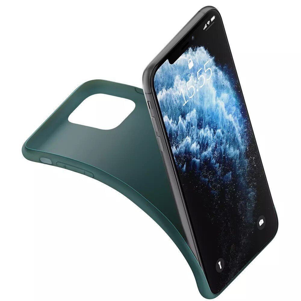 Telefoniümbris 3mk Matt Case Samsung S916 S23 Plus 5G tumeroheline hind ja info | Telefonide kaitsekaaned ja -ümbrised | hansapost.ee