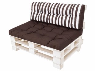 Набор из 2 подушек для поддона Hobbygarden Leo, коричневый цена и информация | Hobbygarden Мебель и домашний интерьер | hansapost.ee
