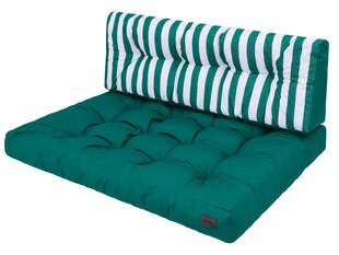 Набор из 2 подушек для поддона Hobbygarden Leo, зеленый цена и информация | Подушки, наволочки, чехлы | hansapost.ee