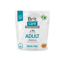 Brit Care Grain-Free Adult Salmon koeratoit 1kg hind ja info | Brit Care Koerad | hansapost.ee